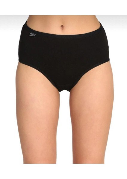 Kadın Likralı Yüksek Bel Bato Külot 0924 - 12 Adet