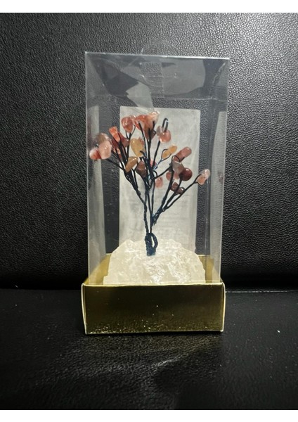 Sertifikalı Taş Akik Taşı Dekoratif El Yapımı Ağaç modelleri