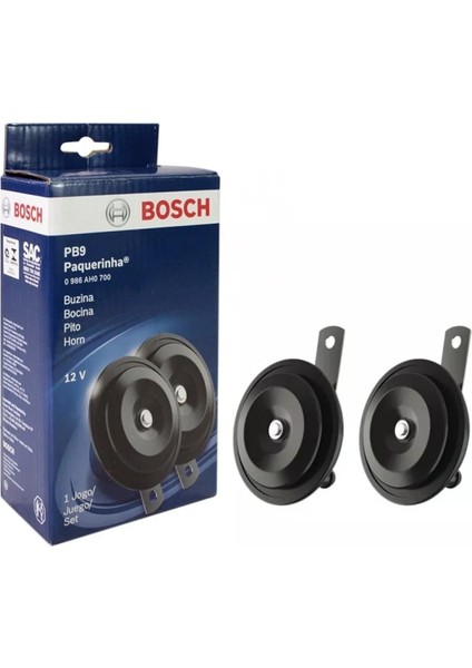 Bosch Çift Fişli Dadat Korna Seti