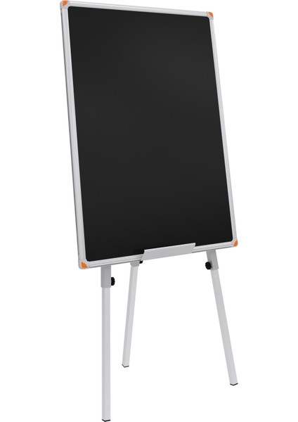 60X85 cm Eko Serisi Teleskopik Ayaklı Yazı Tahtası SİYAH-PAN014S