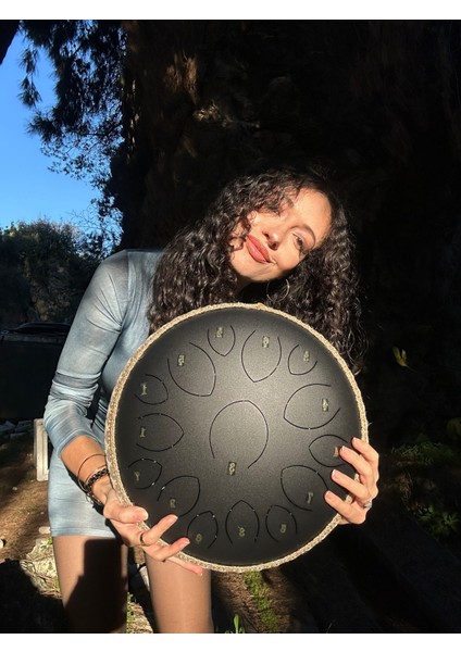 15 Notalı Karbonçelik Pro Handpan – 2 Yıl Garantili Müzikal Enstrüman fırsatları