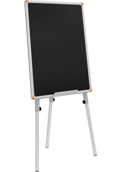 50X70 cm Teleskopik Ayaklı Yazı Tahtası SİYAH-PAN106S
