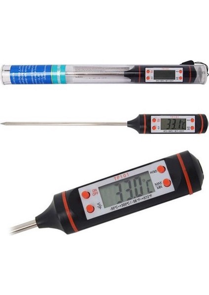 Gesi TP-101 Cep Modeli Daldırmalı Dijital Sıvı Tipi Termometre