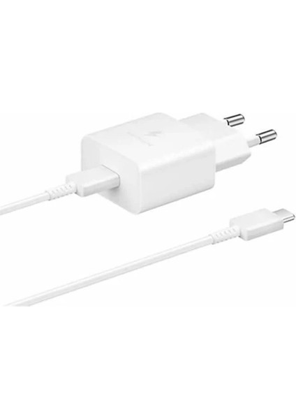 Samsung 15W Pd Şarj Cihazı Adaptör + Kablo ( Türkiye Garantili ) EP-T1510XBEGWW EP-T1510