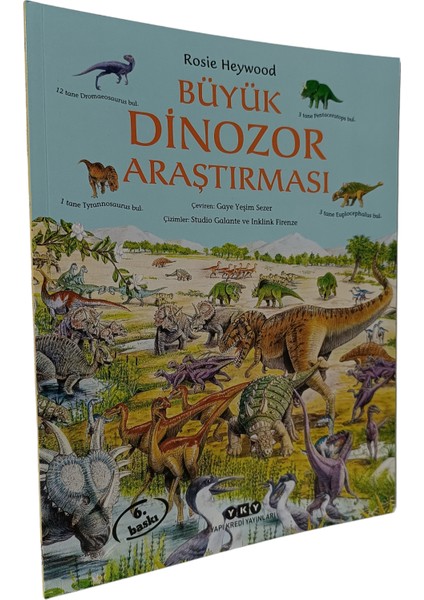 Büyük Dinozor - Sualtı - Şehir - Böcek Araştırması 4 Kitap