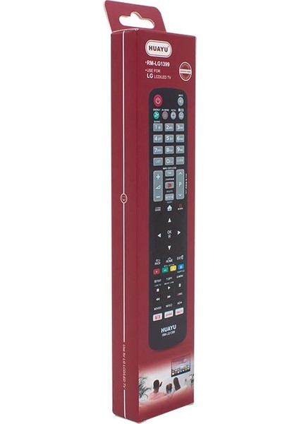 Huayu Kl RM-LG1399 Lg Netflıx Prıme Tuşlu Unıversal LCD LED Tv Kumandası Uzaktan Kumanda Tüm Lg Modellere Uyumlu indirimleri