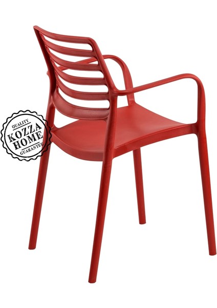 Lixa Kollu Bahçe Sandalye Kırmızı modelleri