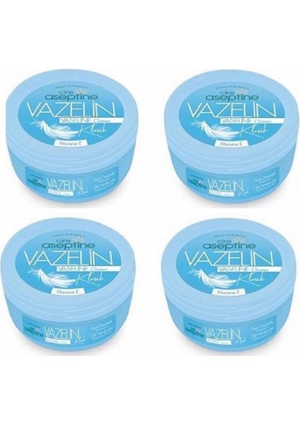 Klasik 4 X Vazelin 150 ml