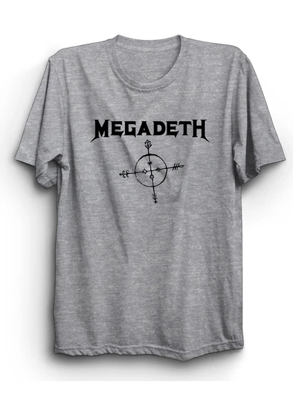 The Fame Megadeth, With Logo, Rock Metal Müzik Grubu Tişörtü