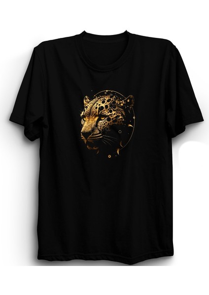 Kaplan, Tiger, Gold Design, Hayvan, Animel, Wild Tişört