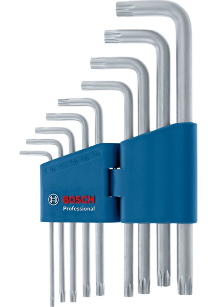 Profesyonel Alyan Anahtar Takımı Torx 9 Parça (10-50MM)