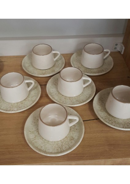 Porselen 12 Parça Kahve Fincan Takımı fiyatları