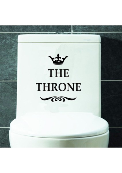 Taht Oyunları Dekoratif Klozet Kapağı Banyo Wc Sticker modelleri