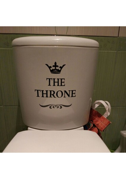 Taht Oyunları Dekoratif Klozet Kapağı Banyo Wc Sticker fırsatları