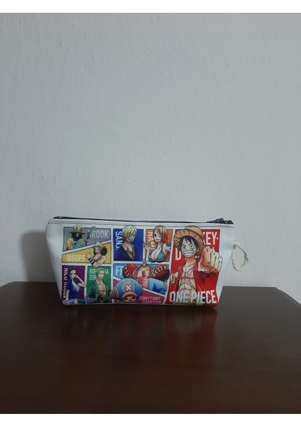Anime - One Piece Karakterleri Desenli Tasarım Kalemlik - Makyaj Çantası