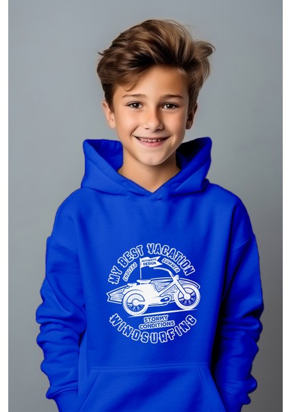 My Best Vacatıon Wındsurfıng Tarz Rahat Kesim Oversize Sweatshirt fırsatları
