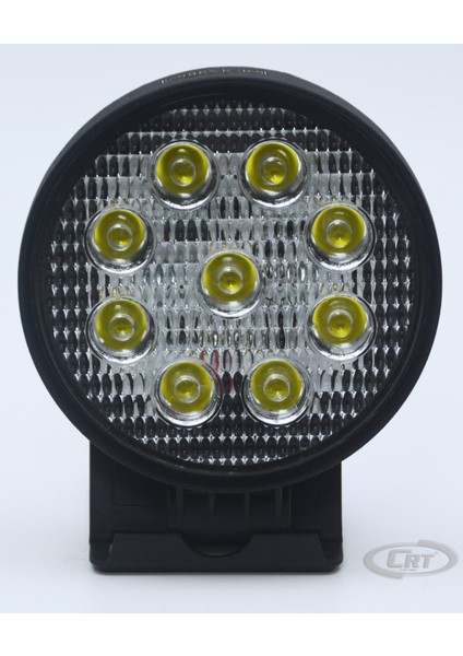 Yuvarlak Çalışma Lambası 9 LED Pro Seri