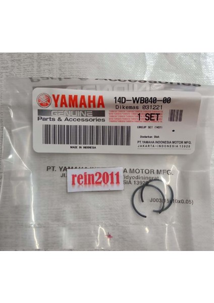 R25 Segman 14D-WB040-00 (2 Adet)