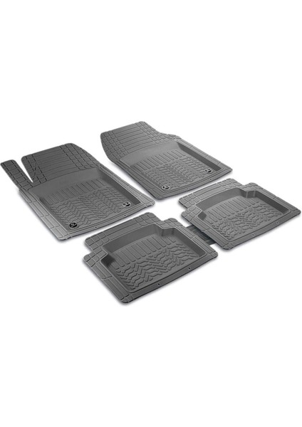 Bmw E92 2005-2012 Araca Uyumlu Deluxe Derin Havuzlu Siyah Oto Paspas Takımı