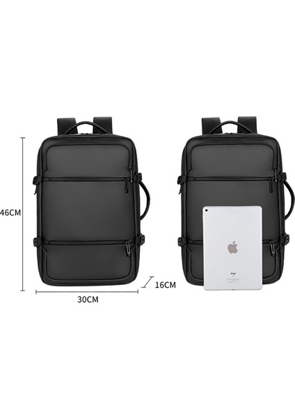 Erkek Iş Laptop Sırt Çantası Büyük Kapasiteli Çok Fonksiyonlu Sırt Çantası Erkek Iş Seyahat Sırt Çantası (Yurt Dışından) fiyatları