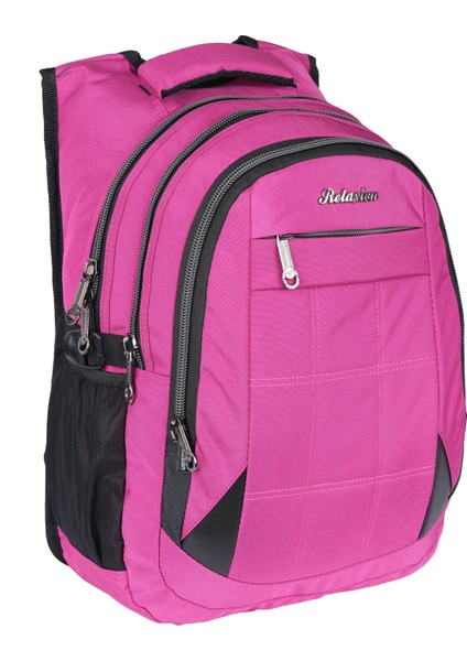 4 Bölmeli Suya Dayanıklı Ergonomik Okul Sırt Çantası RLX2227-PEMBE fiyatları