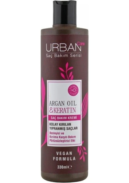 Urban Care Argan Oil & Keratin Saç Bakım Kremi 330 ml