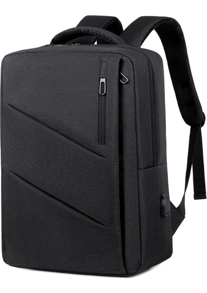 Erkek Iş Sırt Çantası Erkek Seyahat Sırt Çantası Laptop Sırt Çantası 15.6 Inç Laptop Için Uygun (Yurt Dışından)