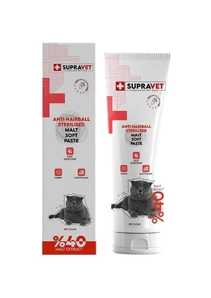 Sterilised Hairball Kısırlaştırılmış Kedi Macunu 100 gr