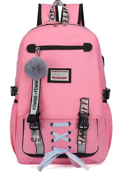 Liveasy Sırt Çantası Ortaokul Öğrencisi Okul Çantası Şarj Portlu (Yurt Dışından)