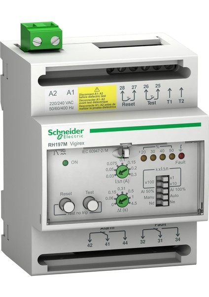 56517 RH197M Toprak Kaçağı Algılama Rölesi 0.03A-30A 240V