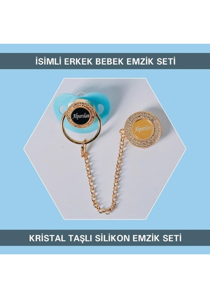 Isimli Bebek Silikon Emzik Seti (0-6 Ay Yeni Doğan) SAHI_0727