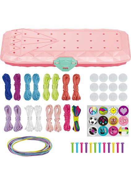 El Ipi Örgü Oyuncak Dıy Dostluk Elastik El Ipi Yapma Seti (Yurt Dışından)