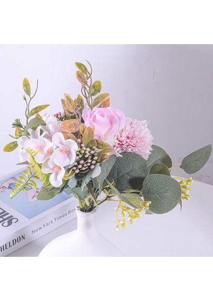 Yapay Çiçekler Düğün Buketleri Ev Dekorasyonu Ipek Çiçekler (Yurt Dışından)