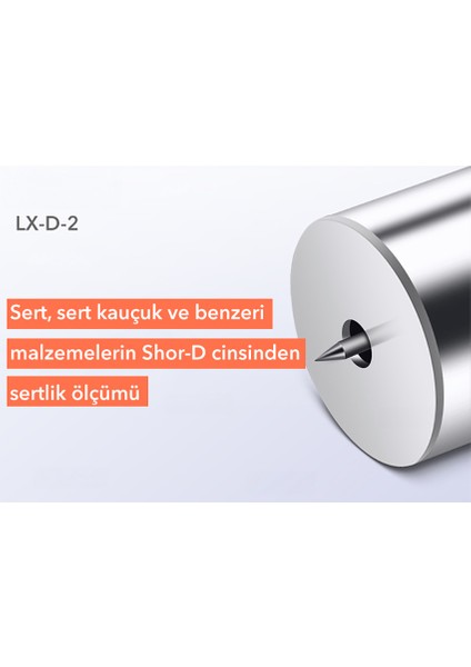 Lxd2 Çift Ibreli Sertlik Ölçüm Cihazı Shore D | M2D (0-100 Hd) Shoremetre