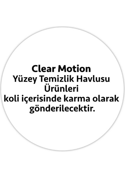 Clear Motion Yüzey Temizlik Havlusu (8X100) 800 Yaprak