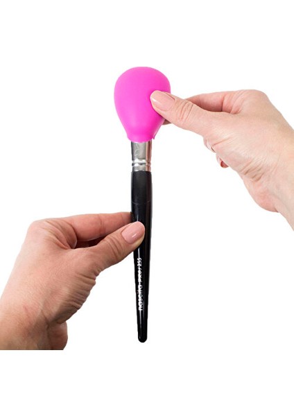 Silikon Makyaj Fırça Kafası Koruyucusu (Küçük Boy) - 05