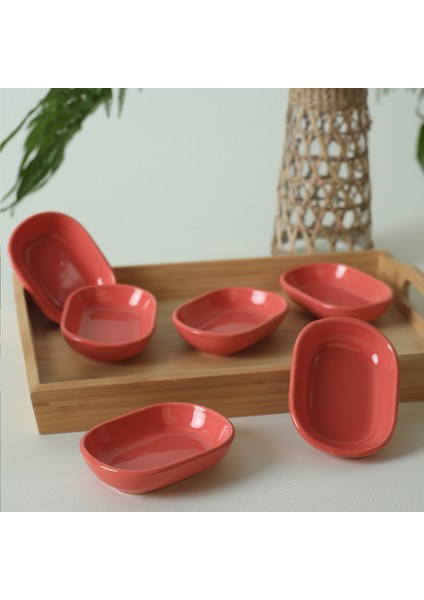 Pembe Noyan Çerezlik 11 cm 6 Adet 552