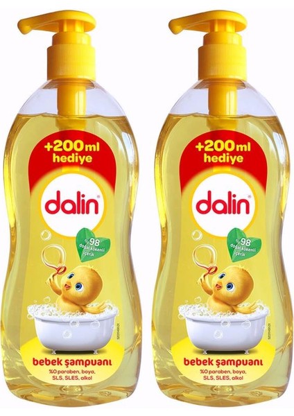 Bebek Şampuanı 700+200 ml X 2 Adet