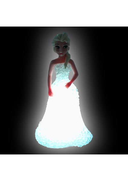 Frozen Renk Değiştiren LED Işıklı Lamba 16X9CM - Beyaz,1 Adet modelleri