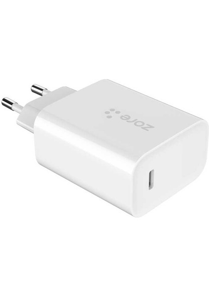 Pd Çıkışlı Hızlı Şarj Adaptörü (Qc 3.0 Hızlı Şarj Desteği 20W Akım, 6 Farklı Güvenlik Teknolojisi)