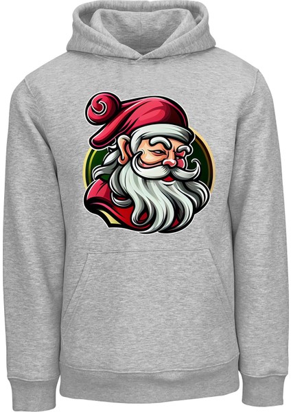 Noel Baba Yılbaşı Ho Ho Ho Tarz Sweatshirt
