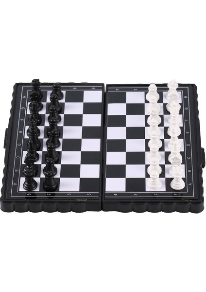 133X127MM Stili Büyük Boy Plastik Damataslaklar Katlanır Satranç Tahtası Uluslararası Satranç Seti Seyahat Masa Oyunu Yarışması Oyuncak (Yurt Dışından)