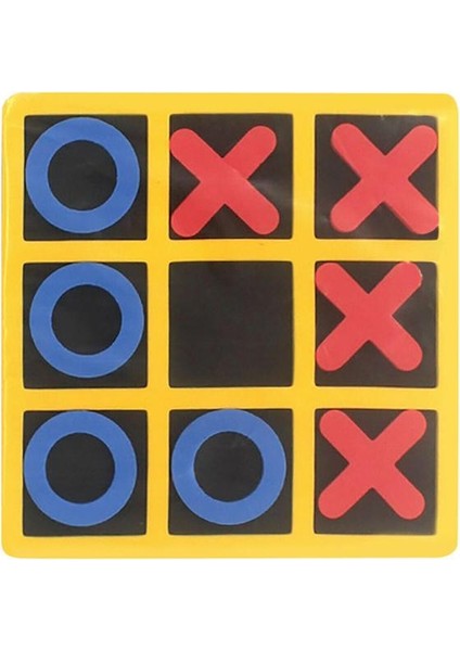 Bir Stil Klasik Oyun Ev Dekorasyonu Aileler Için Strateji Masa Oyunları Tic Tac Toe 6" x 6" Eva Kahve Masaları Aile Oyunları Oynamak Için (Yurt Dışından)