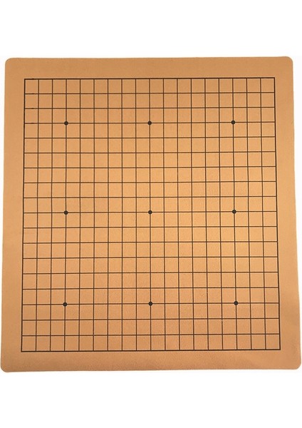 Yernea New Go Game Board Yüksek Li Deri Go Board Tek Taraflı Süet Deri 19 Line International Go Chess Weiqi (Yurt Dışından)