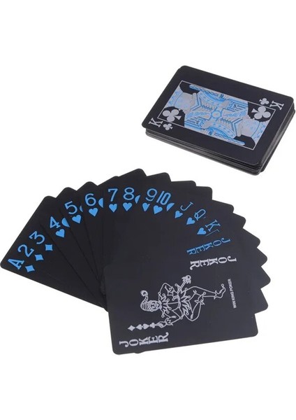 Resim Stili Olarak Li Suya Dayanıklı Pvc Plastik Oyun Kartları Seti Trend Güverte Poker Klasik Sihirli Hileler Aracı Sihirli Kutu Dolu (Yurt Dışından)