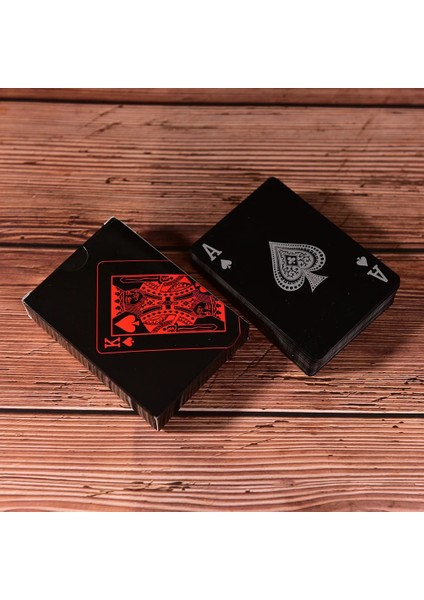 Resim Stili Olarak Li Suya Dayanıklı Pvc Plastik Oyun Kartları Seti Trend Güverte Poker Klasik Sihirli Hileler Aracı Sihirli Kutu Dolu (Yurt Dışından)