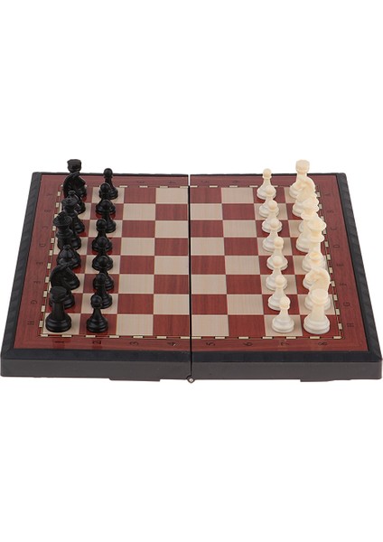19X19CM Tarzı El Yapımı Uluslararası Satranç Seti Oyun Tahtası - Katlanır Manyetik Satranç Oyunu, Great Travel Satranç Seti, 2 Boyut Mevcut (Yurt Dışından) fırsatları