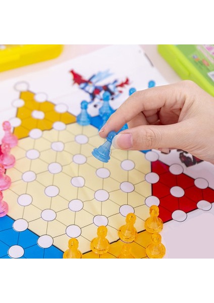 Checkers Style Satranç Oyunu Dama Uçan Satranç Çok Oyunculu Eğlence Bulmaca Boş Zaman Oyunu Satranç Taşları (Yurt Dışından) modelleri