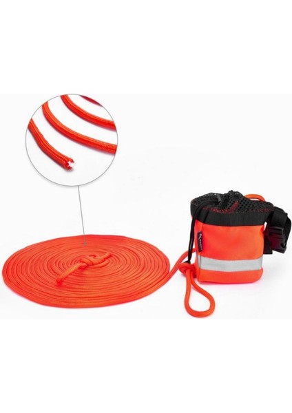 Sarı Stil M Yansıtıcı Su Yüzen Yaşam Hattı Kurtarma Atma Halatı Çanta Su Sporları Kayaking Rafting Tekne Aksesuarları (Yurt Dışından)