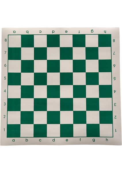 42X42CM Yeşil Stil 34.5X34.5CMCM Pvc Deri Turnuva Satranç Tahtası Çocuklar Için Eğitici Oyunlar Eğlence Tahta Oyunları Yeşil Kahverengi (Yurt Dışından)